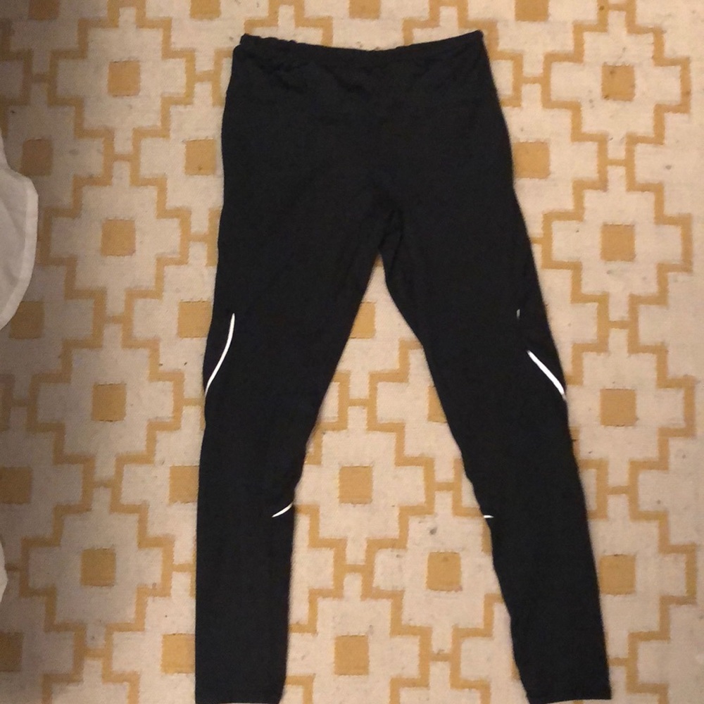 Zella Power Fleece black leggings, size M